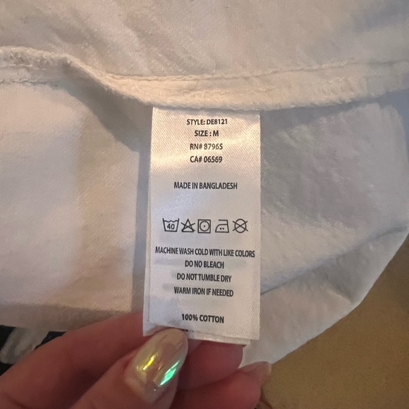 Devan button-up jacket/Shacket with signature Rock & Roll graphic on the back. - Picture 6 of 7